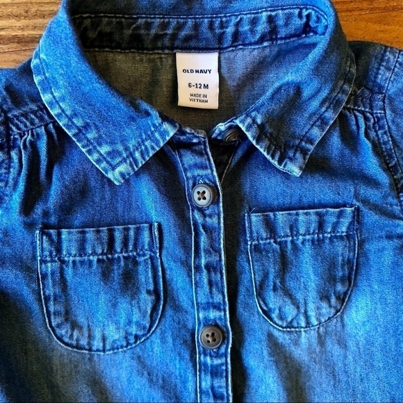 Old Navy Chambray Dress - Picture 2 of 3